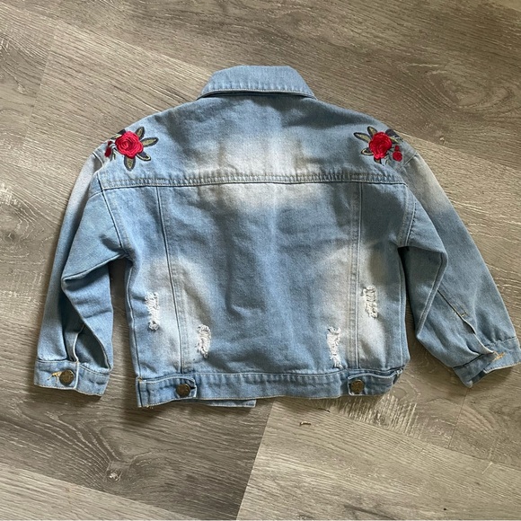 Distressed 3T Jean Jacket - Picture 3 of 3